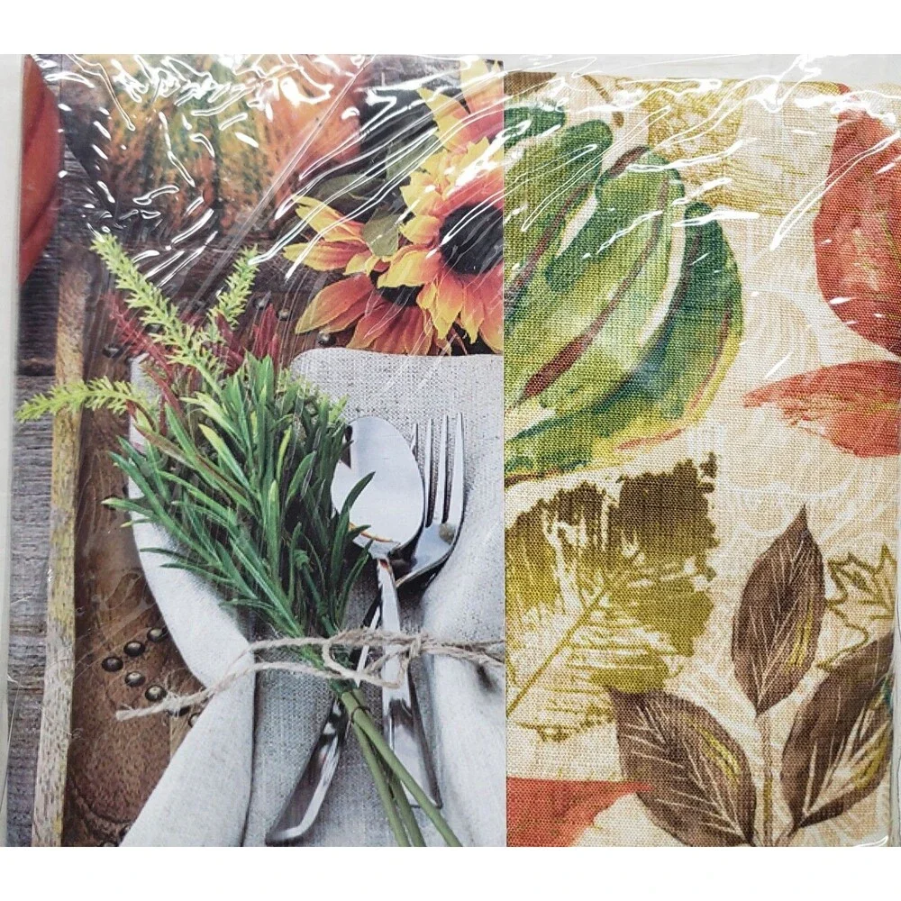 Printed Fabric Tablecloth, 52
